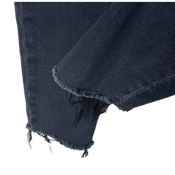 Aritzia Denim Forum The Lola Jeans Women’s Size 27 Black Washed High Rise Skinny - Picture 9 of 13